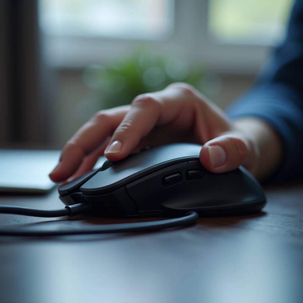por que meu mouse parece com falhas