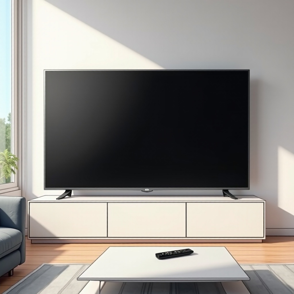 como redefinir a TV LG com tela preta