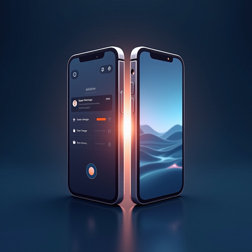 statistiche sull'uso del cellulare attivate o disattivate